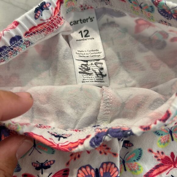 Carters leggings 12M - Picture 4 of 4